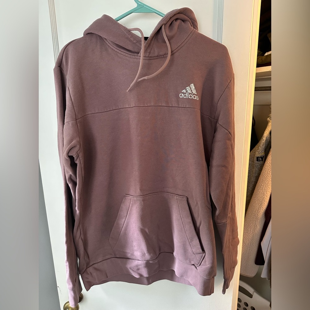 Adidas Men's Dusty Purple Hoodie